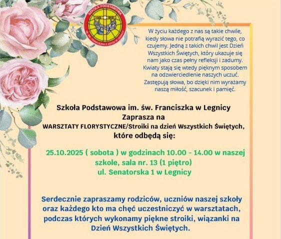 Warsztaty i kiermasz stroików w Legnicy